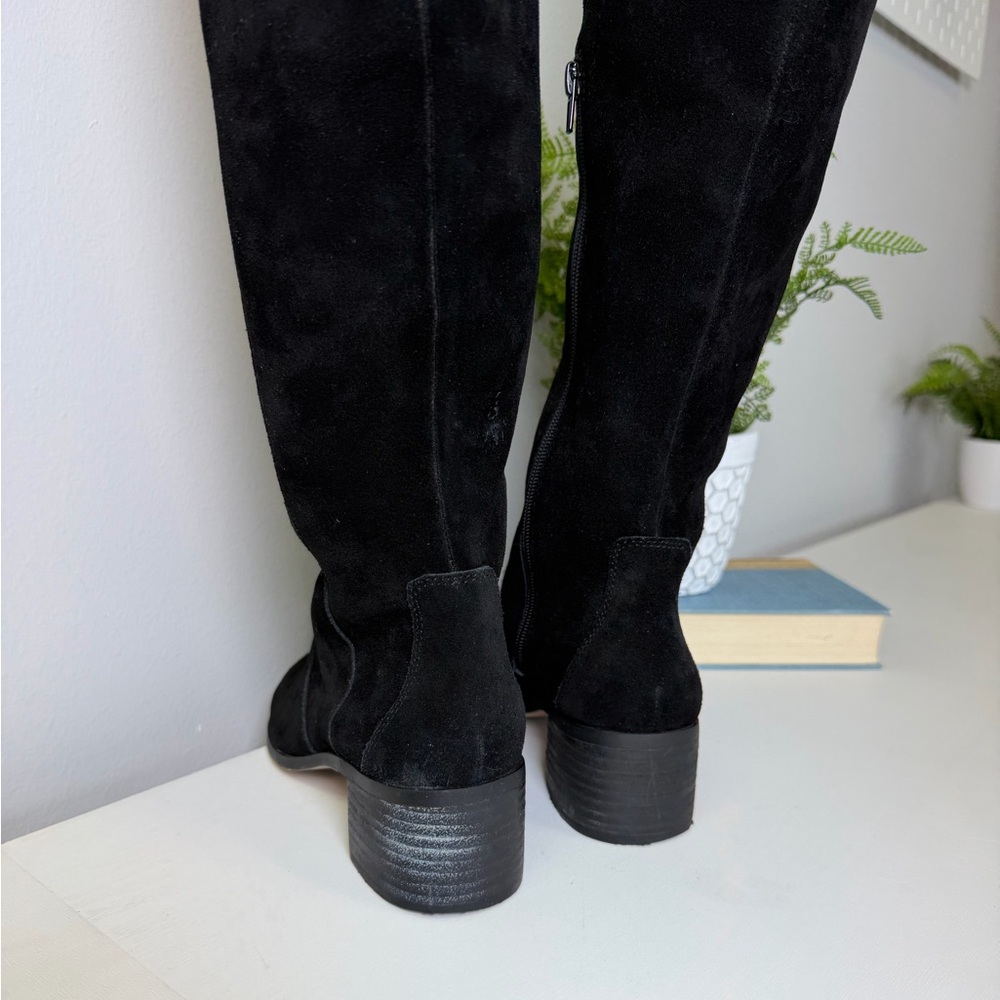 Corso Como Black Suede Over-the-Knee Boots SZ 7.5 - Picture 9 of 9
